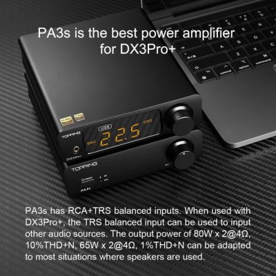 Topping DX3 PRO+ DAC&AMP ตั้งโต๊ะ รองรับ Dual Hi-Res