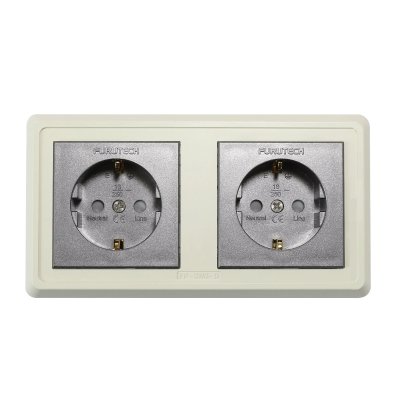 FURUTECH FP-SWS-D(G) - High Performance Duplex SCHUKO Wall Sockets