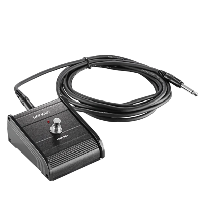 Hosa FSC-384 Footswitch, Guitar-style, Single-latching