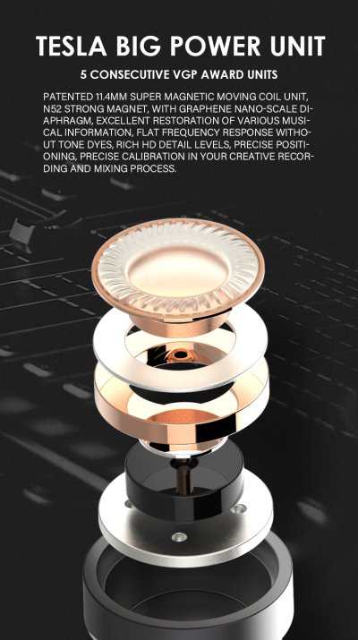 Super TFZ Force 5 หูฟัง Super Dynamic