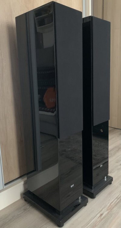 Elac FS-249.3 (HIGHGLOSS BLACK) - Floor Standing Speakers