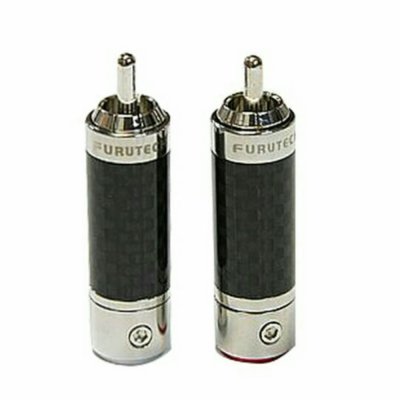 FURUTECH CF-102(R) - Carbon Fiber Series RCA Connector (2 Pcs/Set)