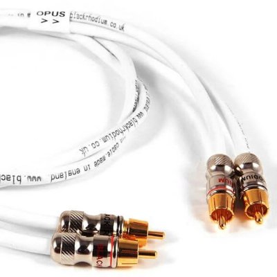 Black Rhodium Opus Stereo Interconnect RCA-RCA 1M.