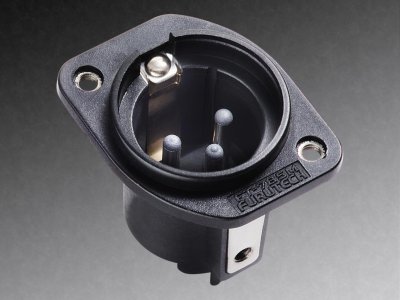 FURUTECH FT-785M(R) - Solder XLR Male Sockets