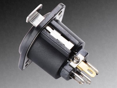 FURUTECH FT-785M(R) - Solder XLR Male Sockets