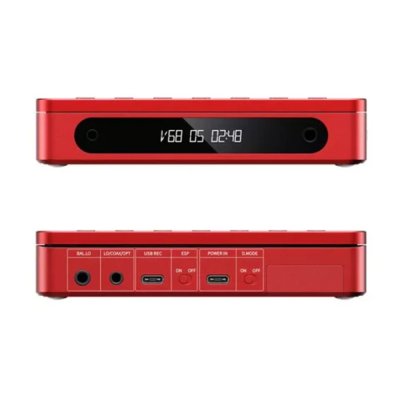 FiiO DM13 เครื่องเล่น CD รุ่นแรก พร้อมหน้าจอแสดงผล ปุ่มควบคุมการเล่น ช่องเสียบหูฟัง