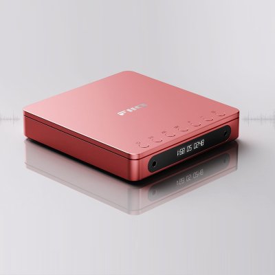 FiiO DM13 เครื่องเล่น CD รุ่นแรก พร้อมหน้าจอแสดงผล ปุ่มควบคุมการเล่น ช่องเสียบหูฟัง