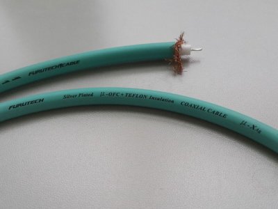 FURUTECH μ-X Ag 75Ω Coaxial Cable (50M/ Reel)