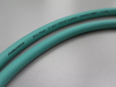 FURUTECH μ-X Ag 75Ω Coaxial Cable (50M/ Reel)