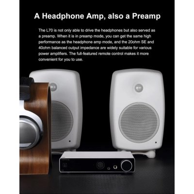 Topping L70 Full Balanced NFCA Headphone Amplifier
