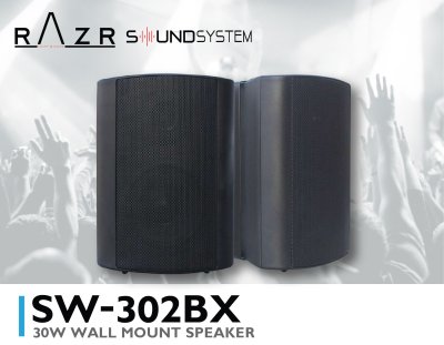 RAZR SW 302 ลำโพงติดผนังชนิด 2 ทาง 30 วัตต์