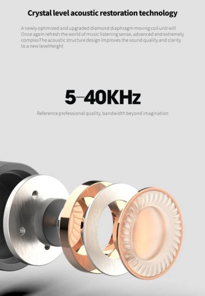 TFZ COCO HiFi IEM หูฟัง 1 ไดรเวอร์ Dynamic