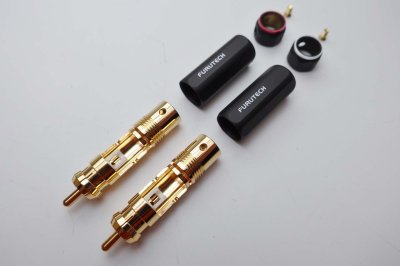 FURUTECH FP-110(G) - High Performance Audio RCA Connectors (4 pcs/set)