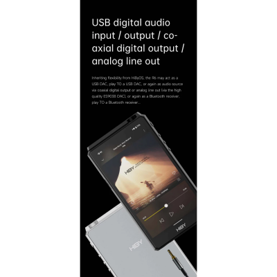 Hiby R6iii DAP เครื่องเล่นพกพาระดับเรือธงปรับ Class แอมป์ได้ รองรับ MQA