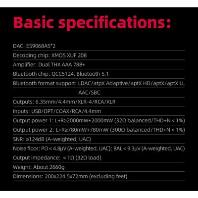 FiiO k9 DAC/AMP ตั้งโต๊ะระดับเรือธง รองรับ LDAC, Dual Hi-Res