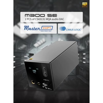 SMSL M300 SE DAC/AMP ตั้งโต๊ะ รองรับ MQA, Bluetooth5.0