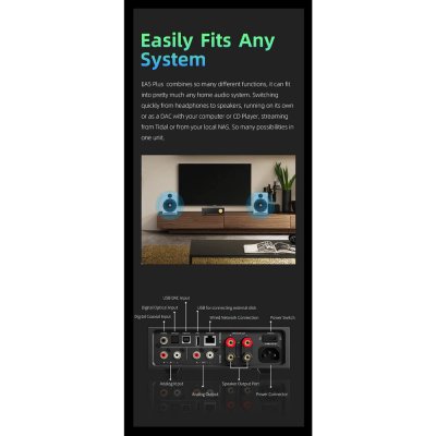 Shanling EA5 Plus สุดยอดเครื่องเล่นเพลงเดสก์ท็อปสตรีมเมอร์ รองรับ MQA