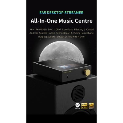 Shanling EA5 Plus สุดยอดเครื่องเล่นเพลงเดสก์ท็อปสตรีมเมอร์ รองรับ MQA