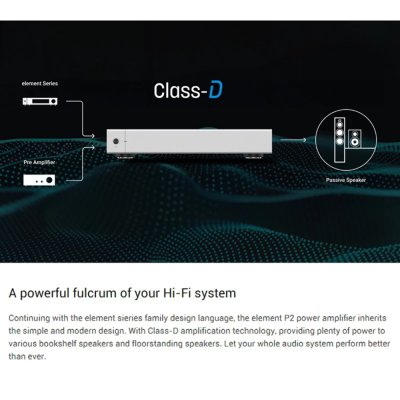 Matrix Audio Element P2 Power Amplifier คลาส D สำหรับเครื่องเสียง