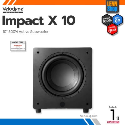 Velodyne Impact X 10