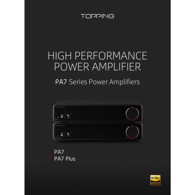 Topping PA7 Plus เพาเวอร์แอมป์ตั้งโต๊ะ Class D ประสิทธิภาพสูง
