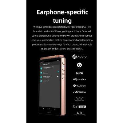 Hiby RS6 DAP เครื่องเล่นพกพา สถาปัตยกรรม Darwin รองรับ MQA