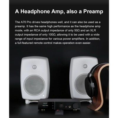 Topping A70 PRO Headphone Amplifier ตั้งโต๊ะ กำลังขับสูง