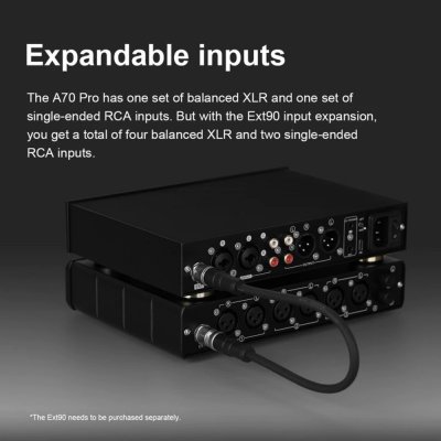 Topping A70 PRO Headphone Amplifier ตั้งโต๊ะ กำลังขับสูง