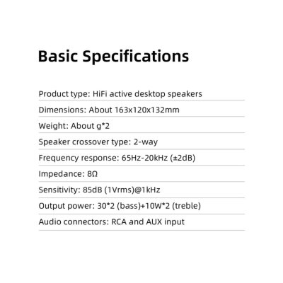 FiiO SP3 สุดยอดลำโพง Active Speakers ระดับ High Fidelity