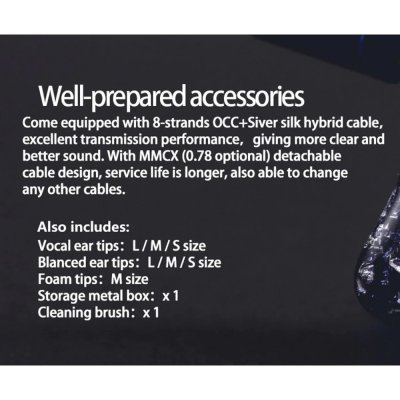 BGVP ArtMagic V12 หูฟัง 12 ไดรเวอร์ 12 BA Knowles+Sonion