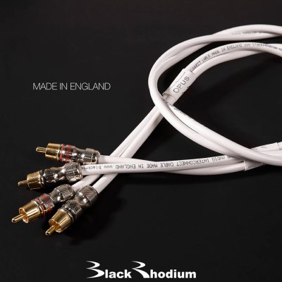 Black Rhodium Opus Stereo Interconnect RCA-RCA 1M.