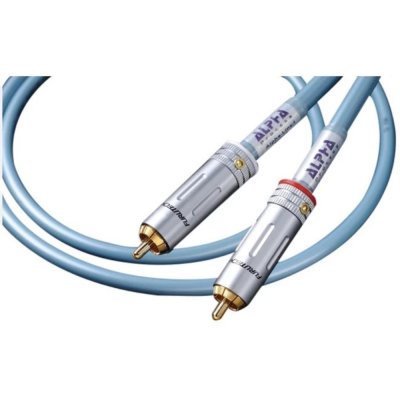 FURUTECH  ALPHA LINE 1 ยาว 1 m สาย interconnect RCA α (Alpha) μ-OFC conductor