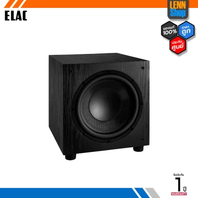ELAC SUB-1020 ลำโพงซับวูฟเฟอร์ขนาด 10 นิ้ว Class AB Powered Subwoofer