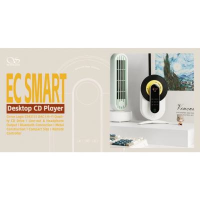 Shanling EC Smart เครื่องเล่น CD สุดล้ำ ชิป DAC CS43131 หัวอ่าน Sanyo DA11 รองรับ Bluetooth5.4