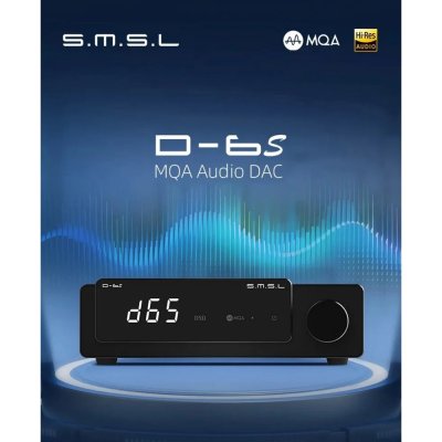SMSL D-6S DAC ตั้งโต๊ะราคาประหยัด เสปคอลัง รองรับ MQA