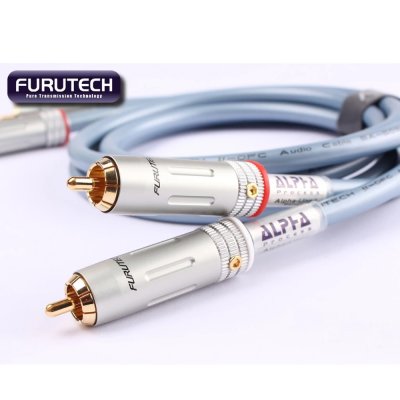 FURUTECH  ALPHA LINE 1 ยาว 1 m สาย interconnect RCA α (Alpha) μ-OFC conductor