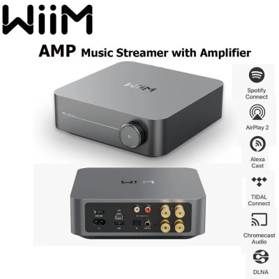 WiiM AMP Music Streamer with Amplifier