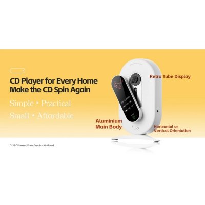 Shanling EC Smart เครื่องเล่น CD สุดล้ำ ชิป DAC CS43131 หัวอ่าน Sanyo DA11 รองรับ Bluetooth5.4