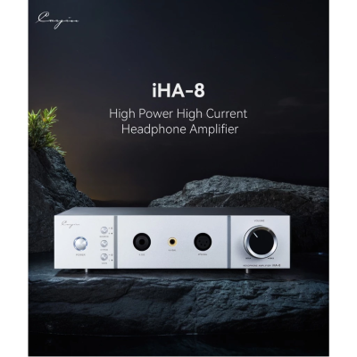 Cayin IHA-8 แอมป์หูฟัง 4 ช่องสัญญาณ Class A แบบ Discrete JFET กำลังขับสูง กระแสไฟสูง