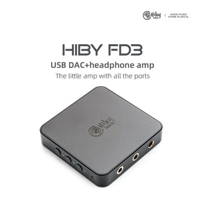 HiBy FD3 USB DAC/AMP พกพา ชิป ES9038Q2M x2 + ES9603Q x2