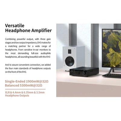 Shanling EH3 DAC/AMP ตั้งโต๊ะ รองรับ MQA, Dual Hi-Res