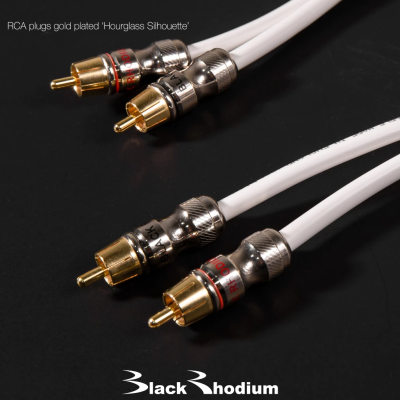 Black Rhodium Opus Stereo Interconnect RCA-RCA 1M.