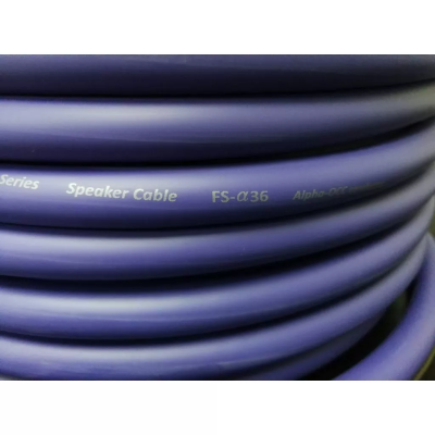FURUTECH FS-α36 High End Performance α (Alpha) OCC Speaker Cable (50m/R)