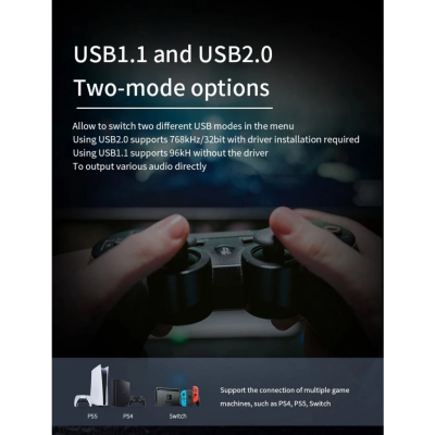 SMSL RAW-MDA1 DAC/AMP ตั้งโต๊ะ ชิป ESS ES9039Q2M x2 รองรับ MQA, Dual Hi-Res