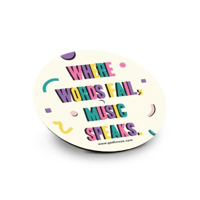 Gadhouse 7″ Rubber Slipmats Yellow แผ่นรองแผ่นเสียง