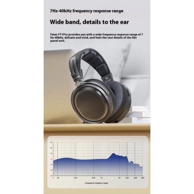 FiiO FT1 PRO หูฟัง Headphones ไดรเวอร์ Planar เสียงชัดเจน รองรับ Hi-Res