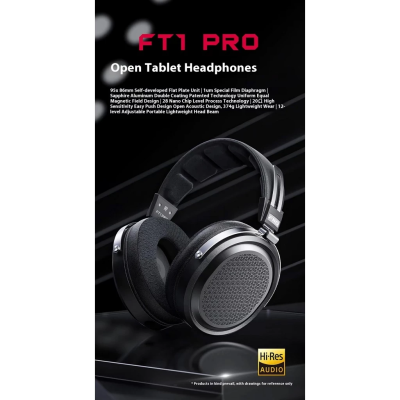 FiiO FT1 PRO หูฟัง Headphones ไดรเวอร์ Planar เสียงชัดเจน รองรับ Hi-Res