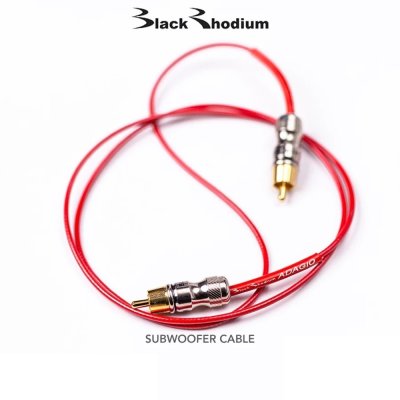Black Rhodium Adagio Subwoofer Cable 3M.