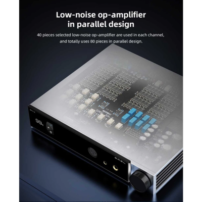 SMSL SH-X Headphone Amplifier ตั้งโต๊ะ กำลังขับสูง รองรับ Hi-Res