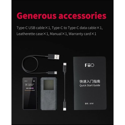 FiiO BTR7 Bluetooth DAC/AMP พกพา รองรับ MQA